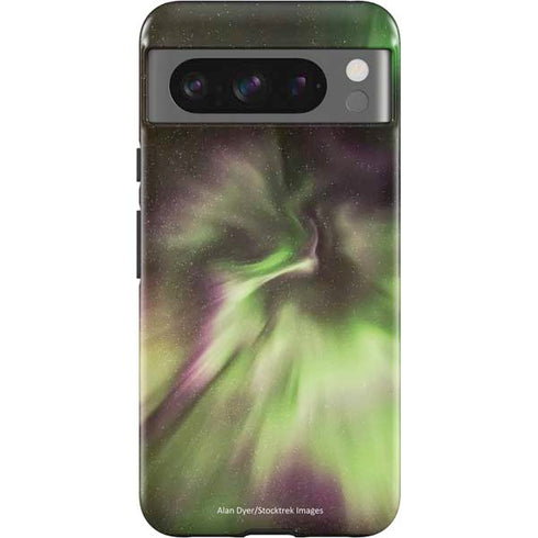 StockTrek Full Sky Aurora Pixel Cases